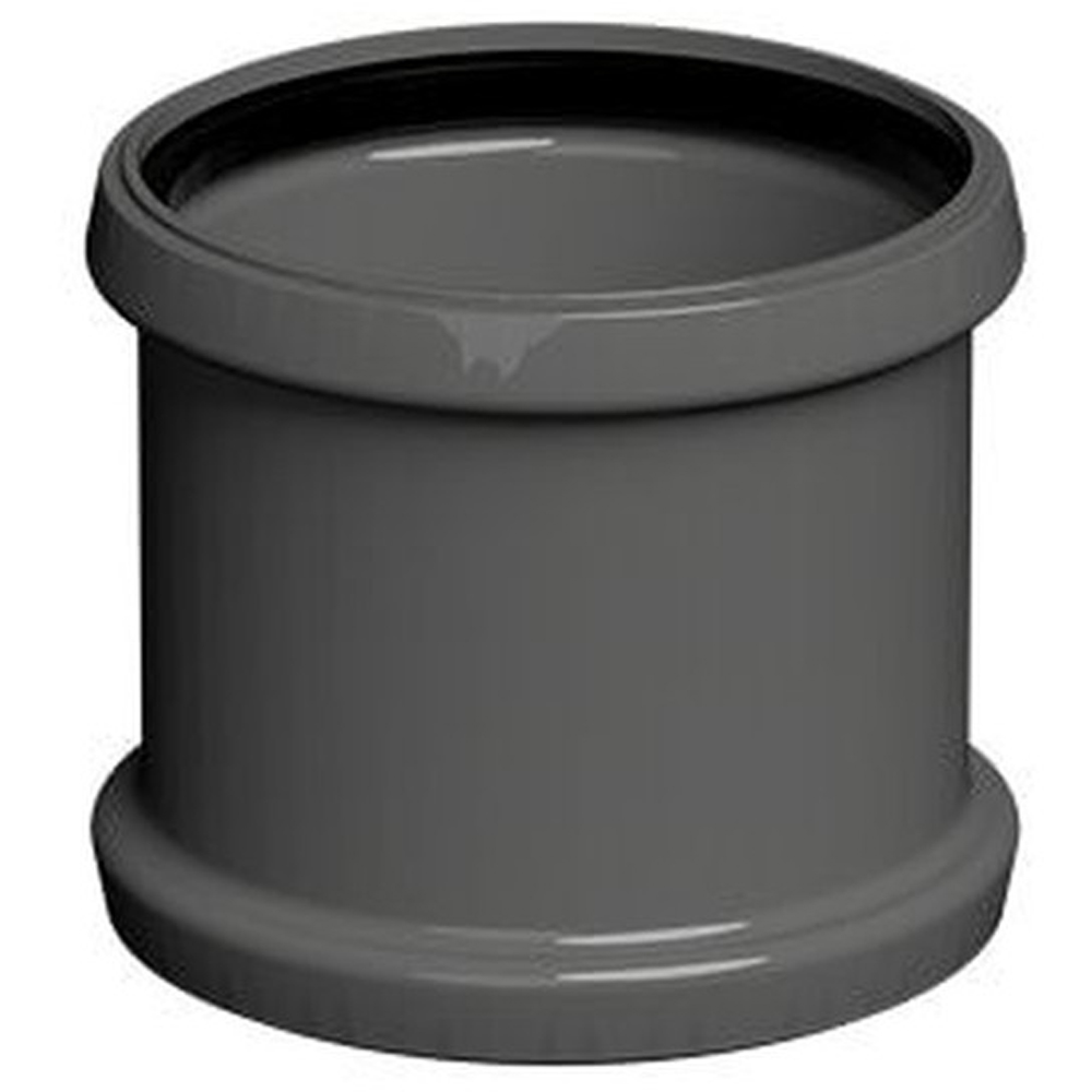 FloPlast Industrial Xtraflo Hopper Downpipe Kit with Access Pipe Grey 110mm Image 5
