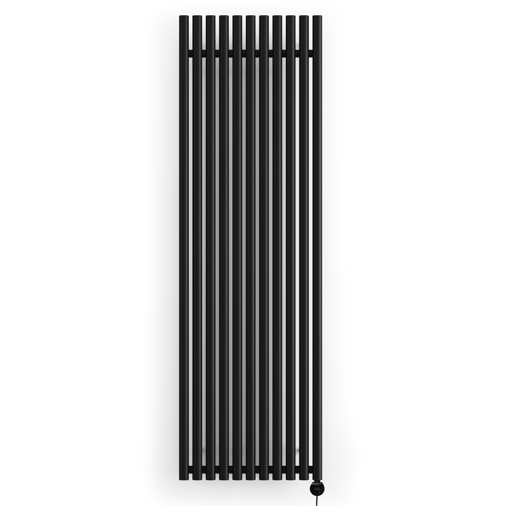 Terma Rolo-Room E Wi-Fi Heban Black Electric Radiator 1500W 2000 x 590mm Image 3