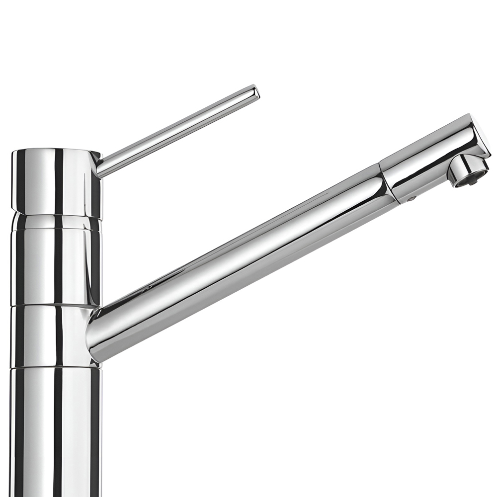 Piralla Vox 573 Chrome Pull Out Flexible Spout Kitchen Tap Image 2