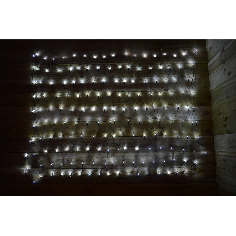 Premier 360 Cool White LED Multi-Action Green Cable Net Window Light 1.2 x 3.5m Image 4