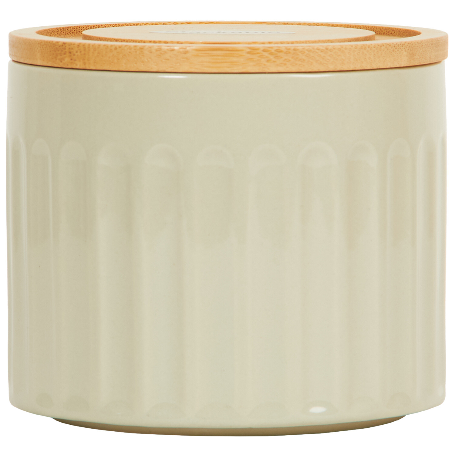Debossed Stacking Canister - Grey Image 1