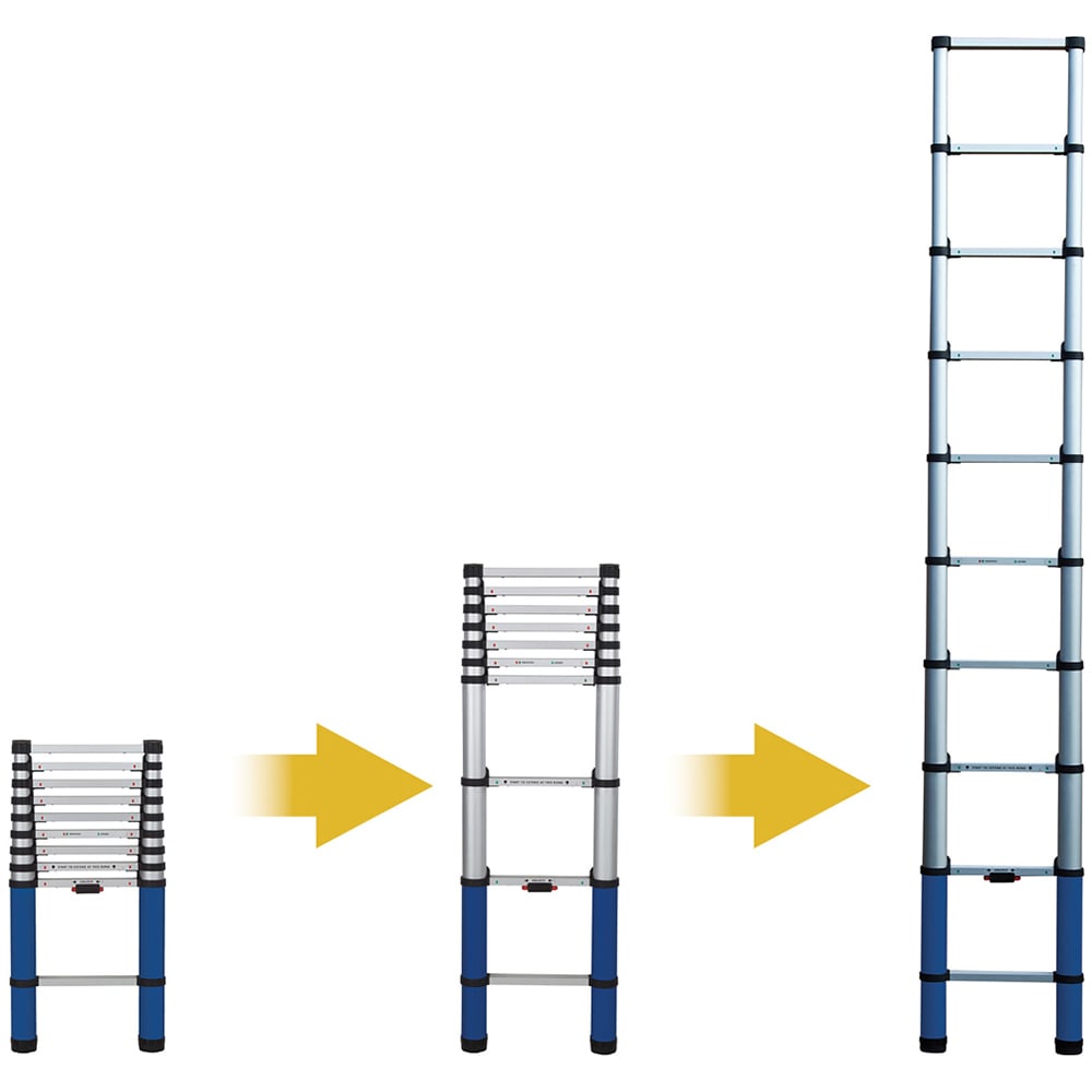 Werner Telescopic Ladder 2.9m Image 4