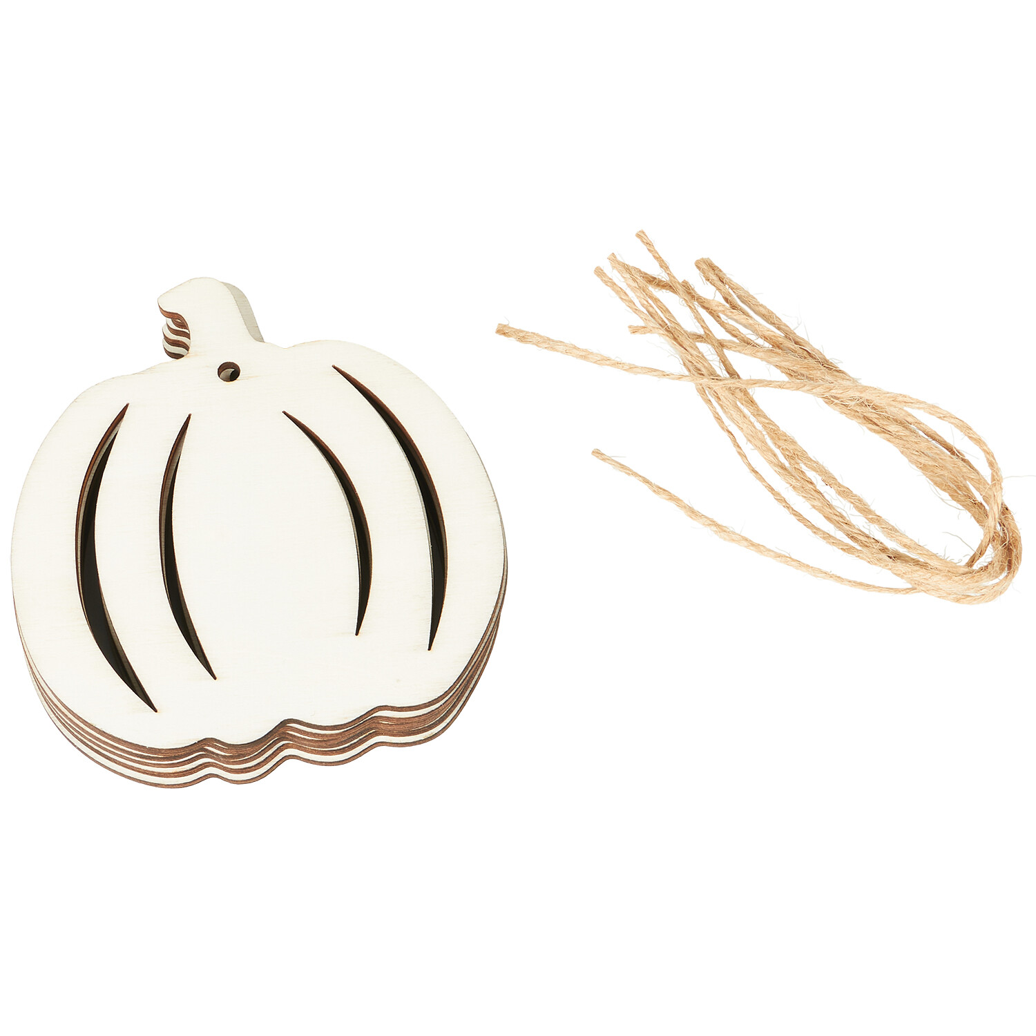 Pack of 6 Hanging Autumn Shapes Image 9