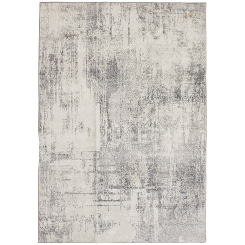 tectake Nadira Non Slip Washable Rug 274 x 200 x 0.6cm Image 1