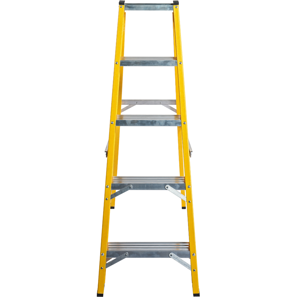 Lyte Ladders and Towers MagnaStep 5 Tread Glassfibre Swingback Step Ladder Image 2
