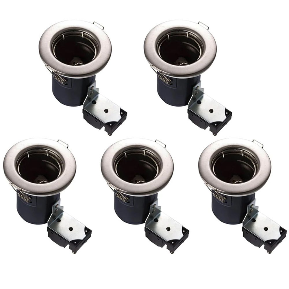 ENER-J Fire Rated DL and GU10 Holder 5 Pack Image 1