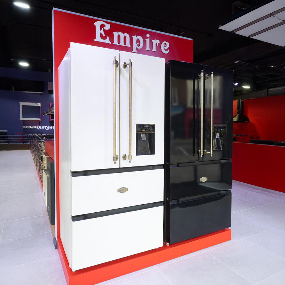 Kaiser Empire Black French Door Fridge Freezer Image 9