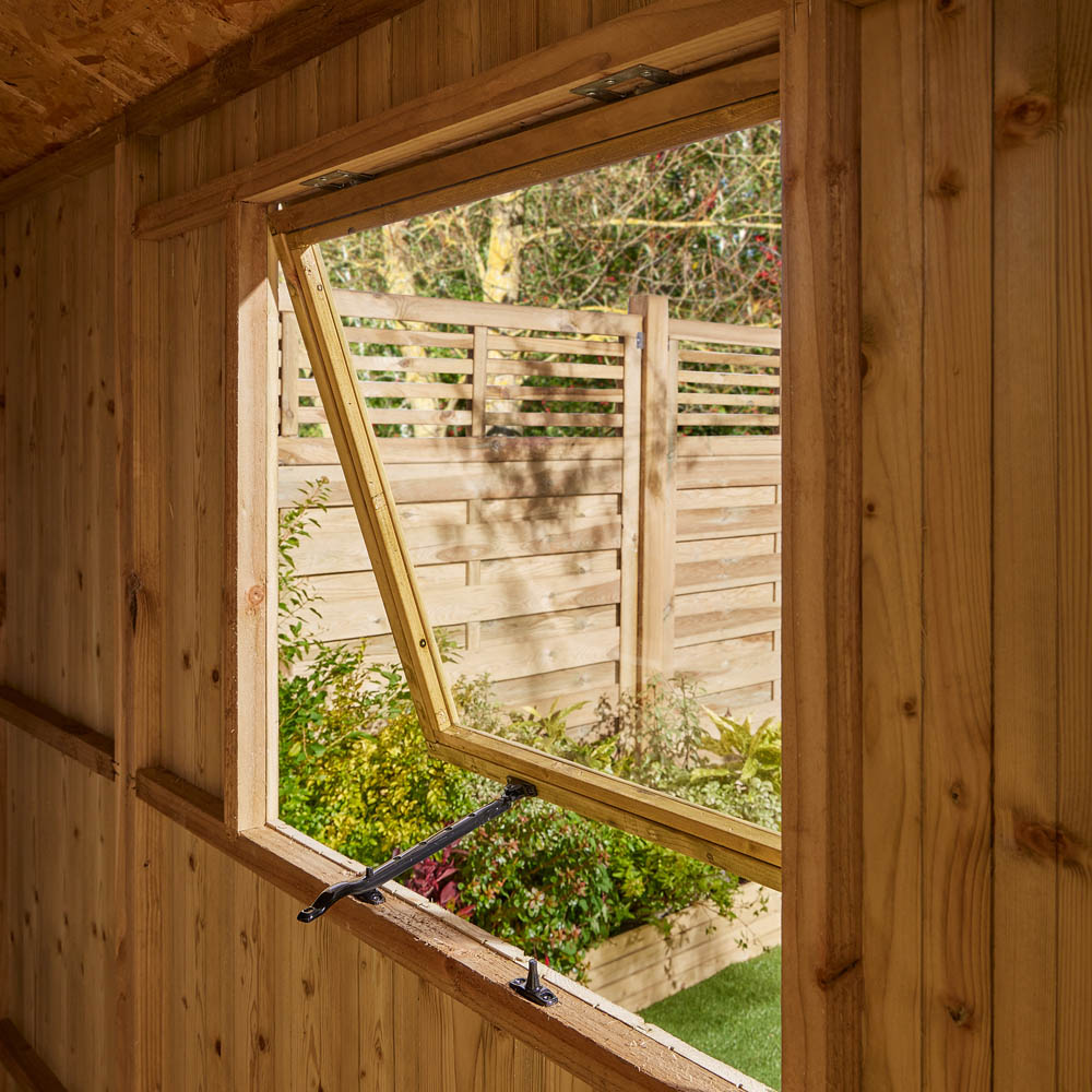 Rowlinson Premium Heritage 6 x 4ft Pressure Treated Shed Image 7