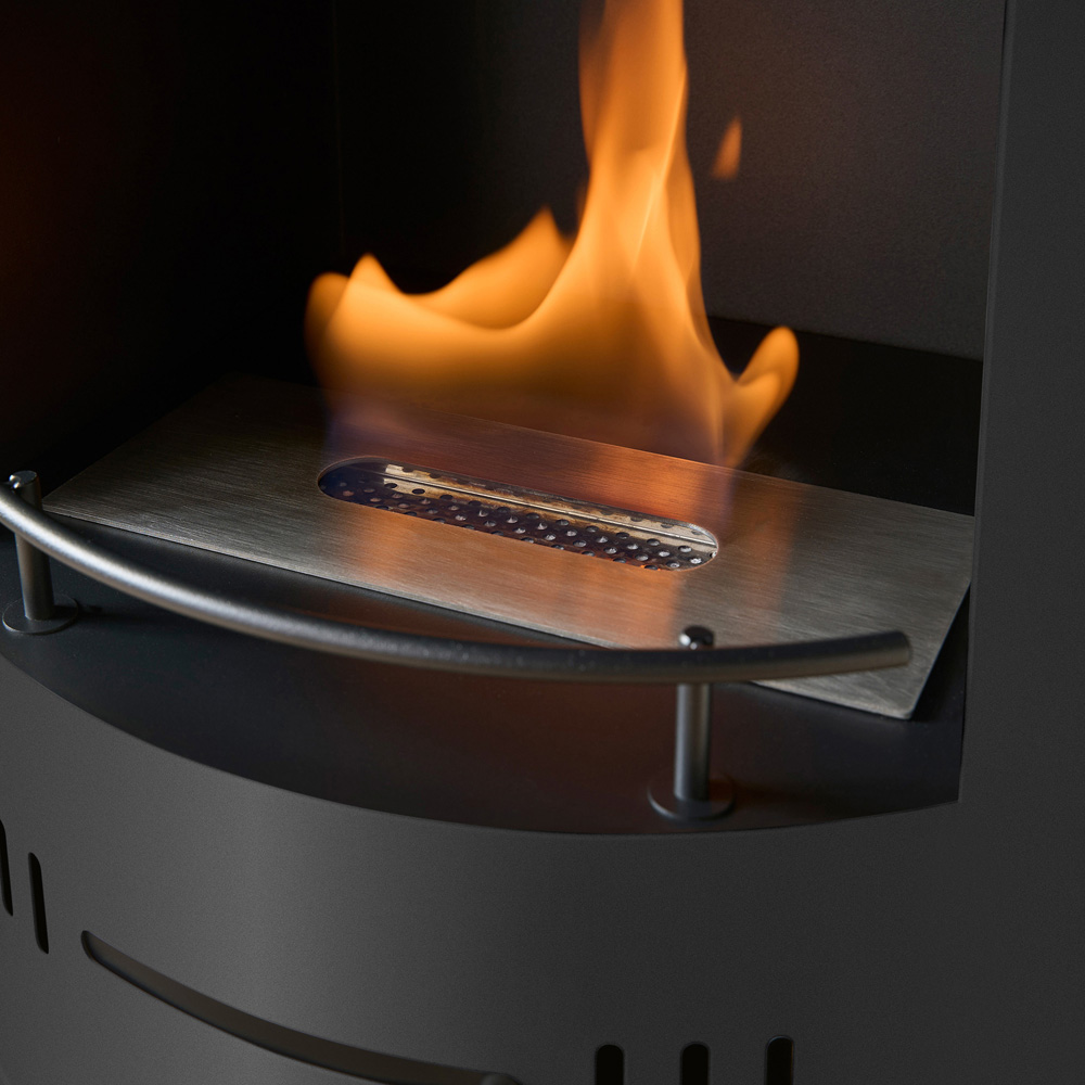 Sureflame Barila Matte Black Bio Ethanol Stove 3000W Image 5
