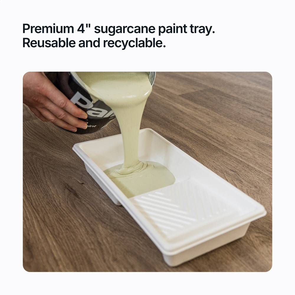 Hemway Premium Sugarcane Painting Tray 4 inch Image 2