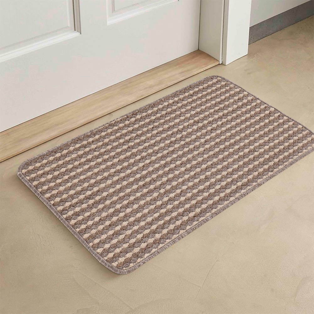 Desire Rugs Eden Beige Non Slip Door Mat 57 x 120cm Image 2