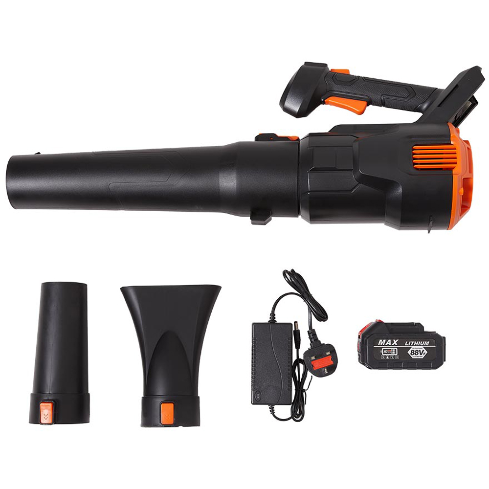 Living and Home ZX0016 21V Black Cordless Handheld Leaf Blower Image 8