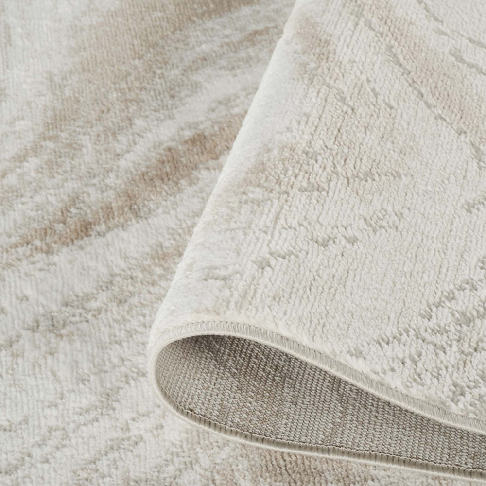 Desire Rugs Perla Beige Modern Abstract Action Resin Design Rug 200 x 290cm Image 4