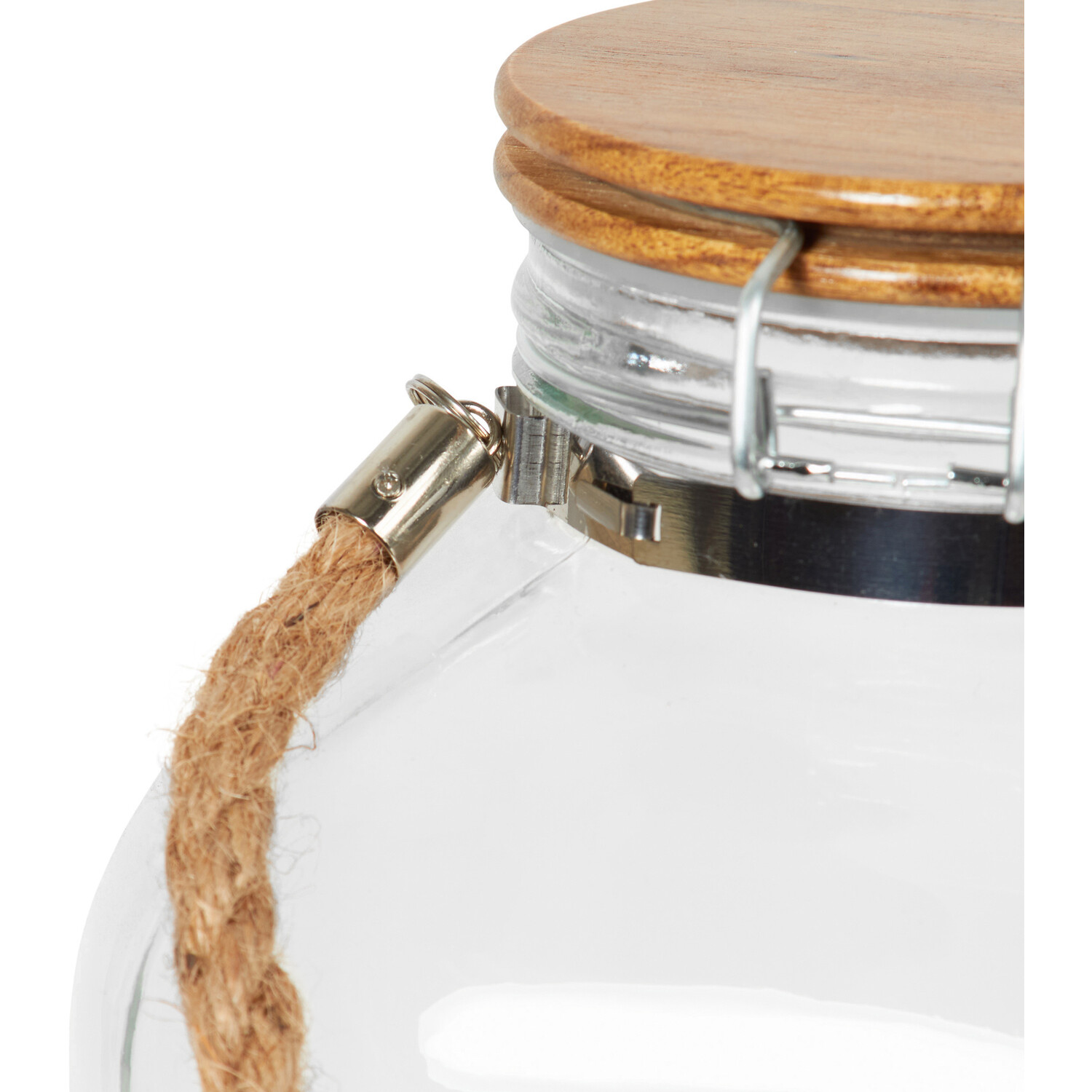 Glass Dispenser with Rope Handle Image 5