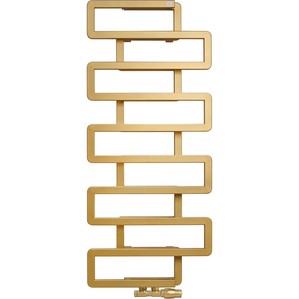 Terma Bookie 2110 BTU Brass Electric Heated Towel Rail 1155 x 500mm Image 6