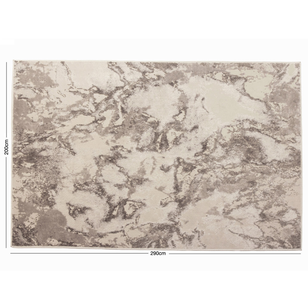 Eselle Muse Bahia Grey Marble Rug 200 x 290cm Image 7