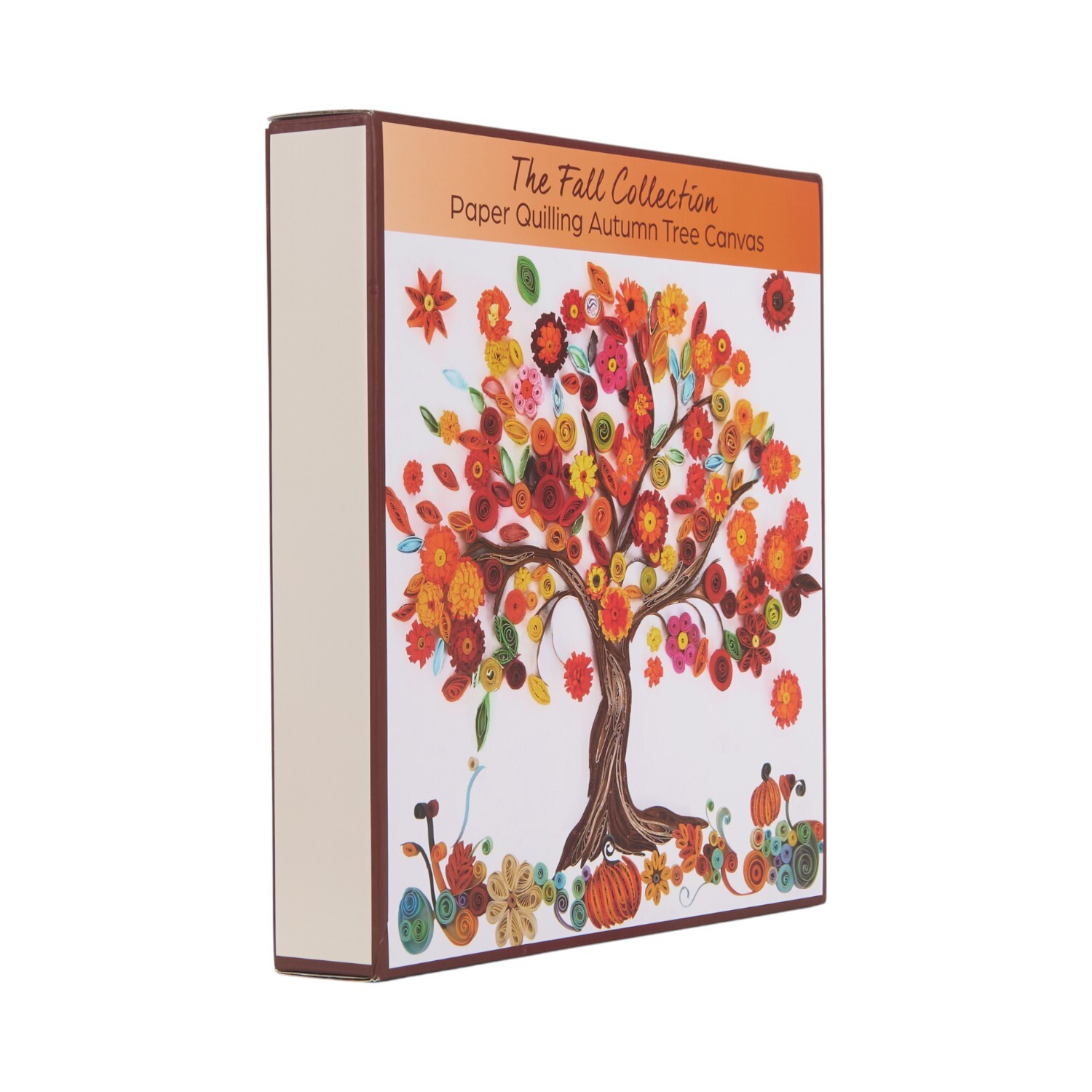 Paper Quilling Autumn Tree Canvas Kit Image 2