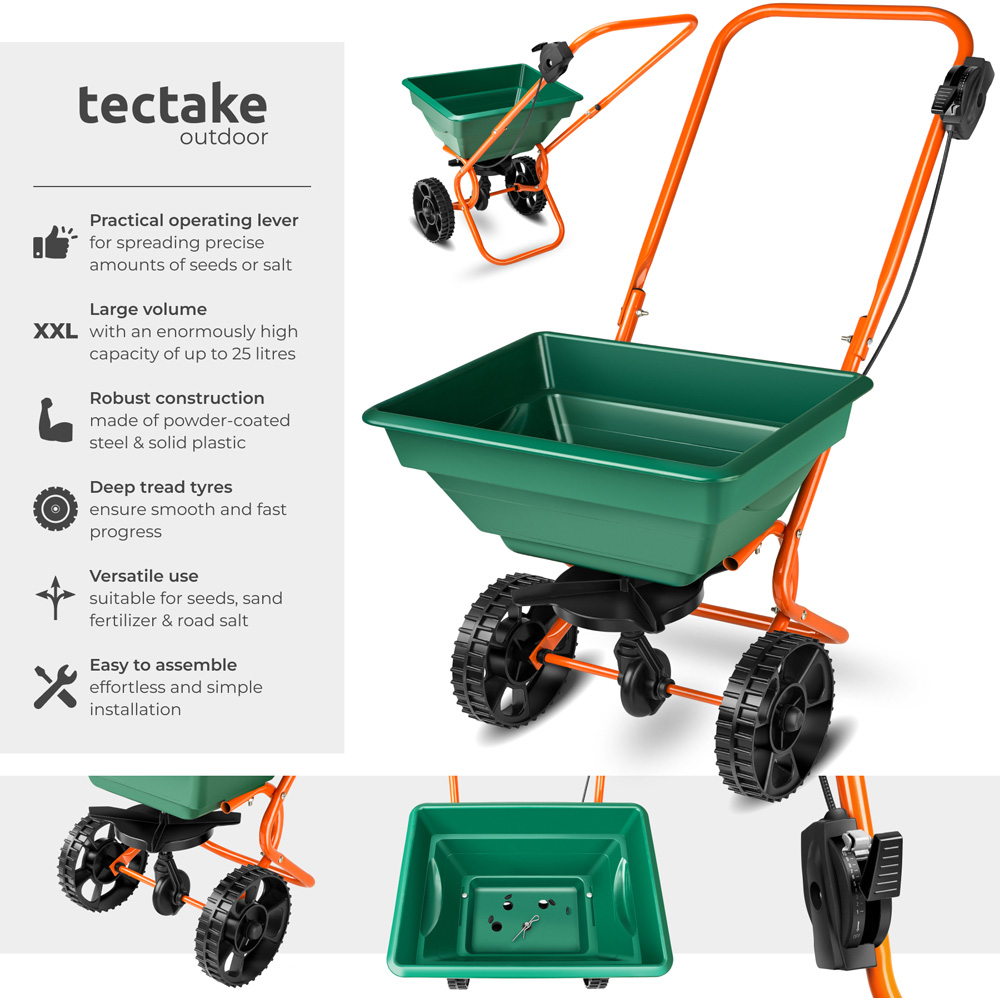 tectake Seed Spreader 25L Image 6