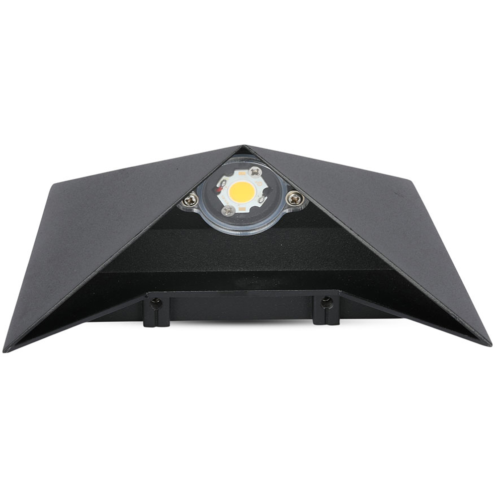 V-TAC Black Warm White LED Outdoor Wall Light Image 3
