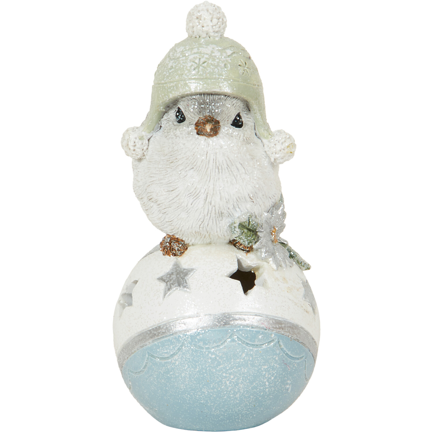 LED Cosy Sitting Robins Image 7