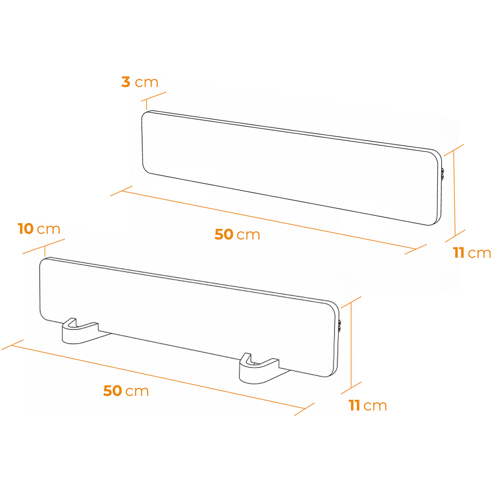 Acantha Adam MouldPro White Anti-Mould Heater 50W 3 Pack Image 9