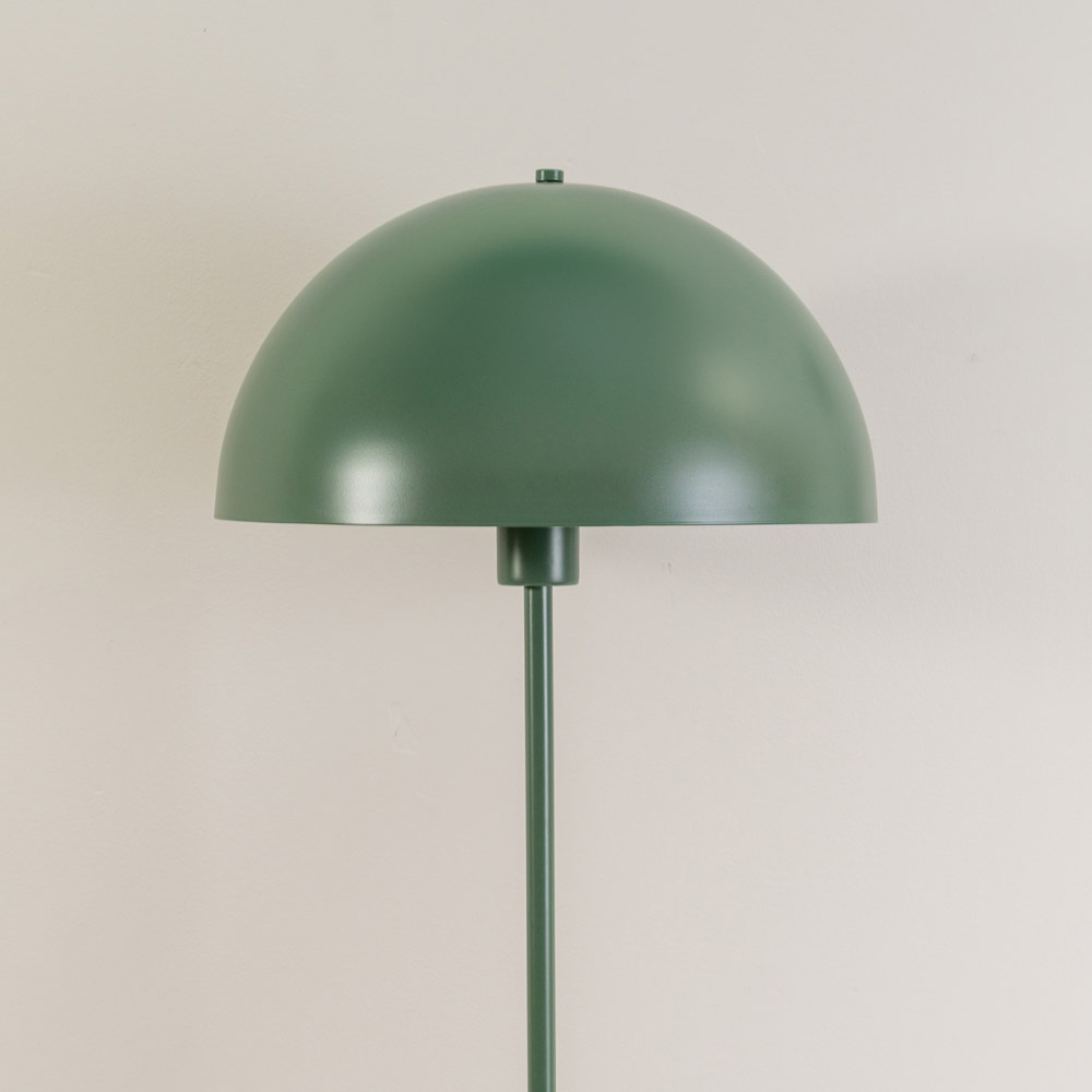ValueLights Stassi Forest Green Mushroom Dome LED Floor Lamp Image 4