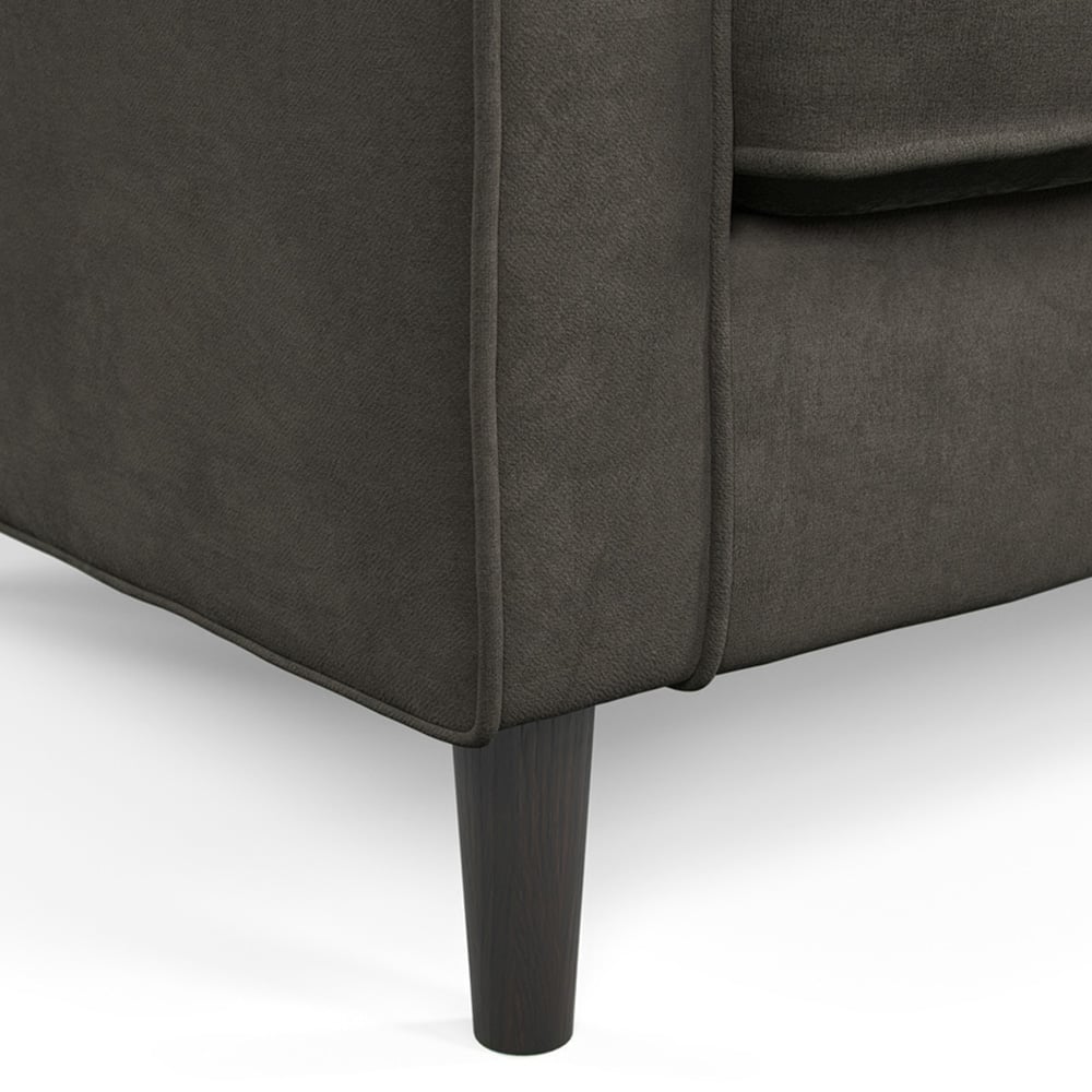 Eden 2 Seater Graphite Chenille Sofa Image 4