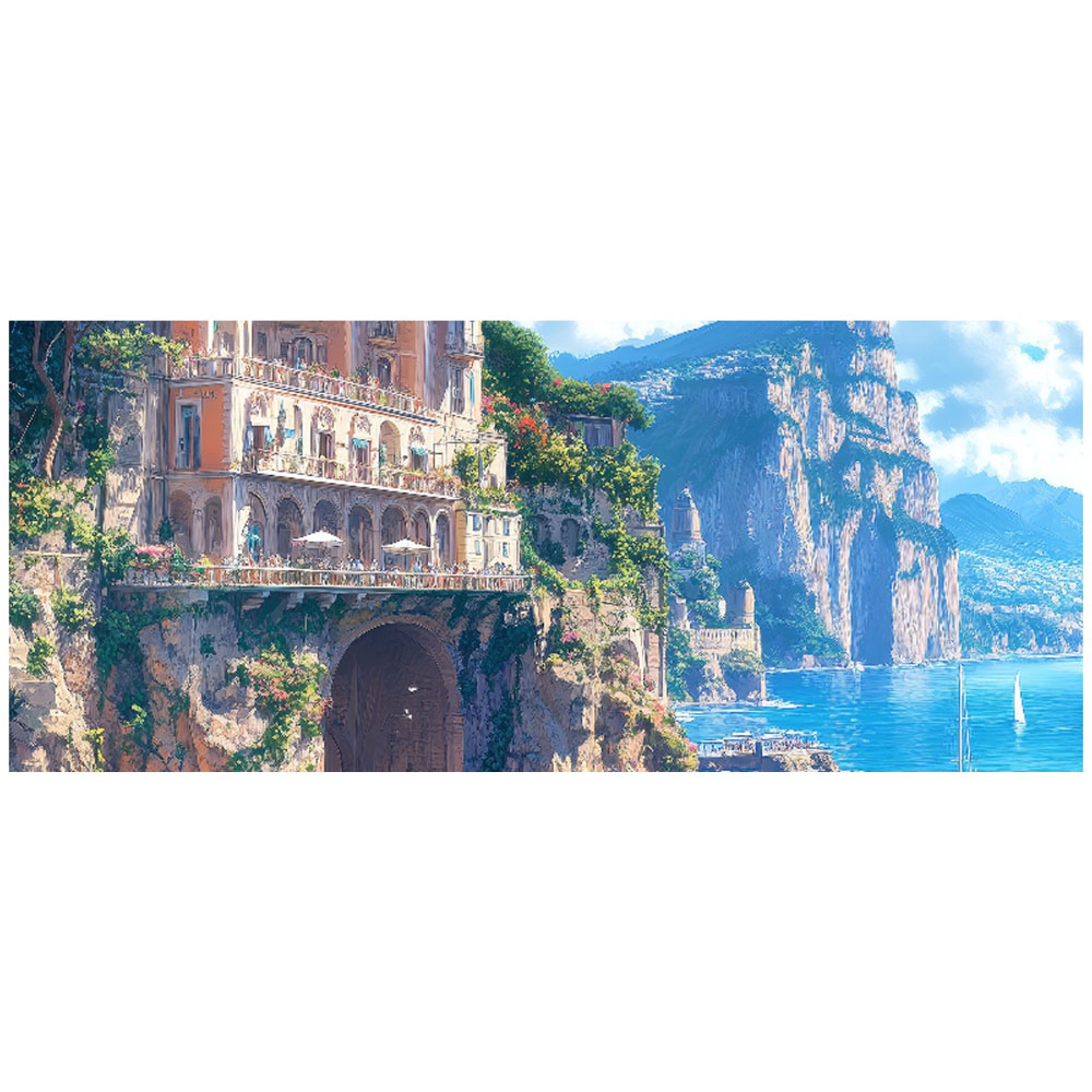 Warren Reed Designer Sorrento by the Sea Bathroom Splashback 25 x 60cm Image 2