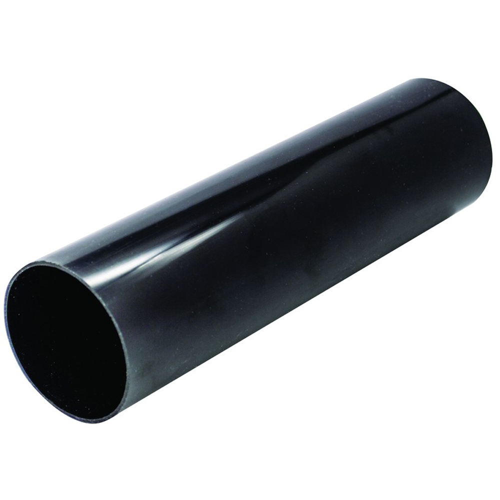 FloPlast Round Downpipe Black 68mm x 5.5m Image 2