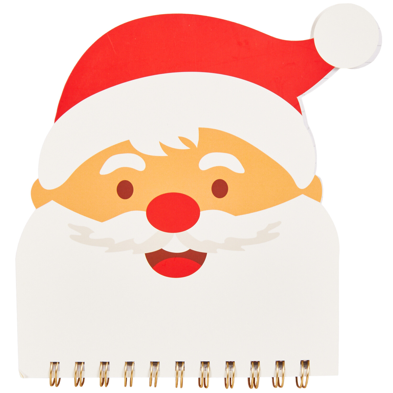 Santa or Reindeer Shaped Notebook - Multicolour Image 3