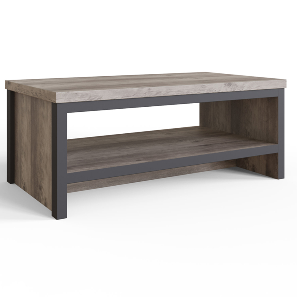 GFW Boston Grey Simple Coffee Table Image 2