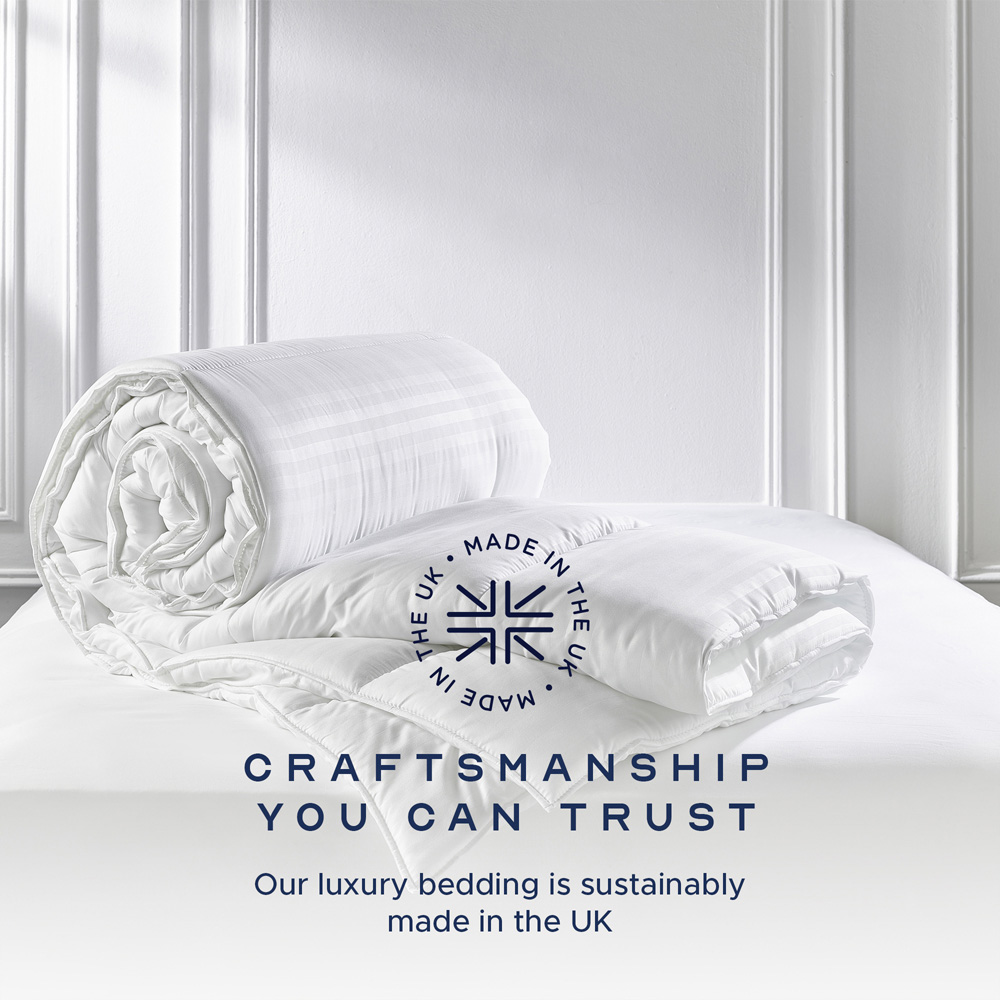 Snuggledown King Size White Luxurious Hotel Duvet 4.5 Tog Image 5