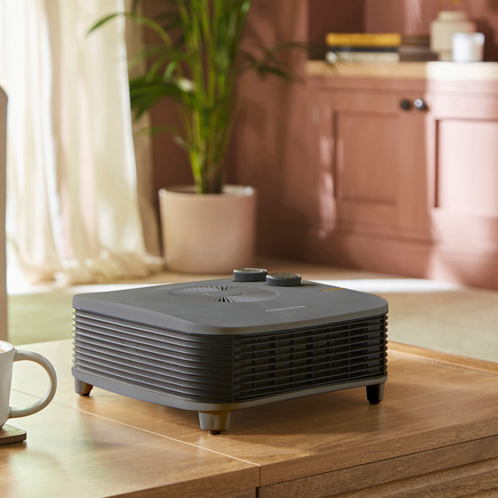 Morphy Richards Grey Flat Fan Heater 2000W Image 9