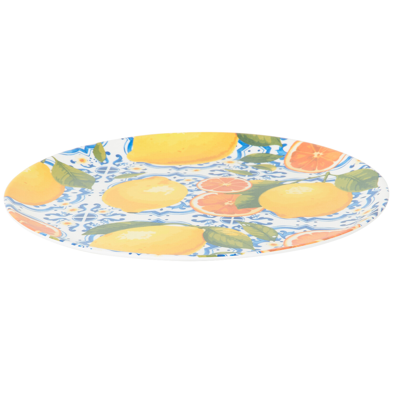 Dolce Vita Melamine Plate Blue / Side Plate Image 2