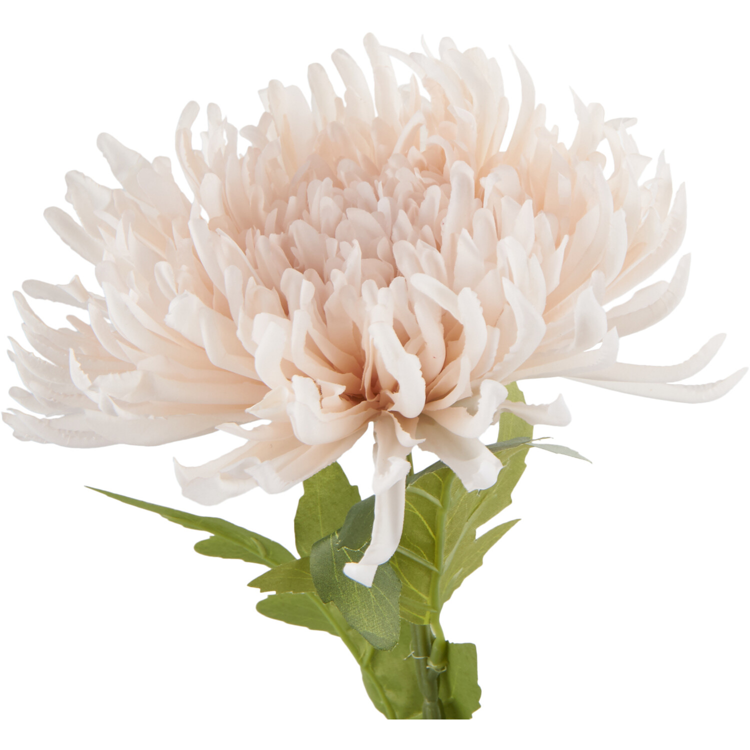Blush Fuji Mum Single Stem Artificial Flower Image 2