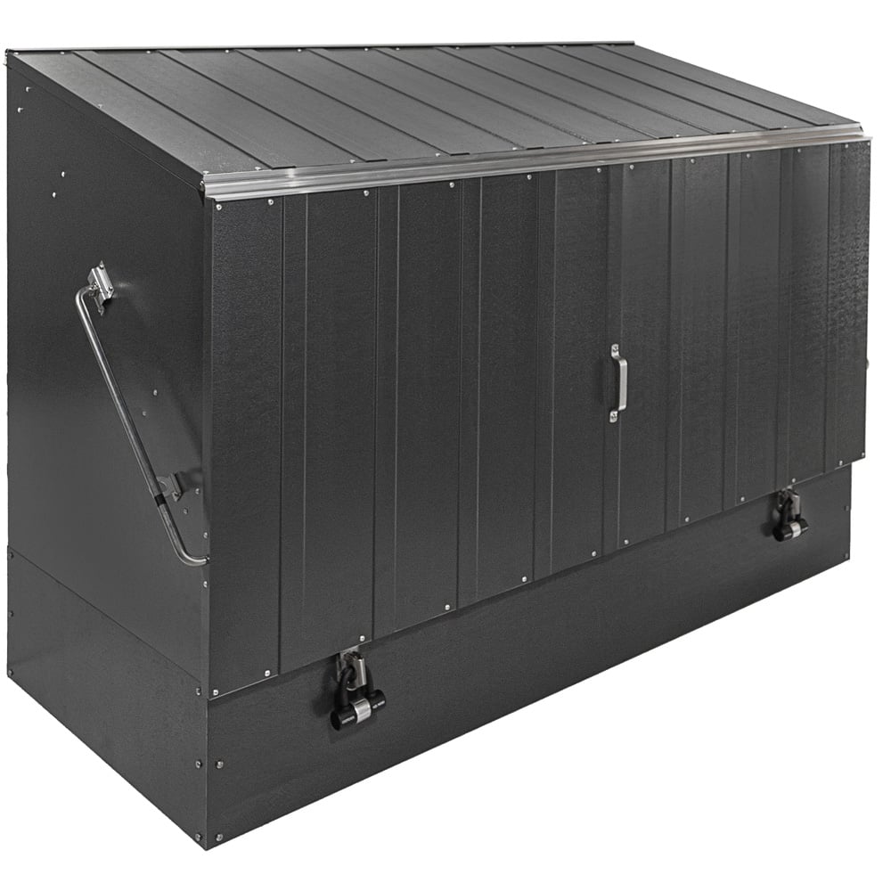 Trimetals ProtectaCycle Secure 4 x 6ft Anthracite Bike Storage Shed Image 1