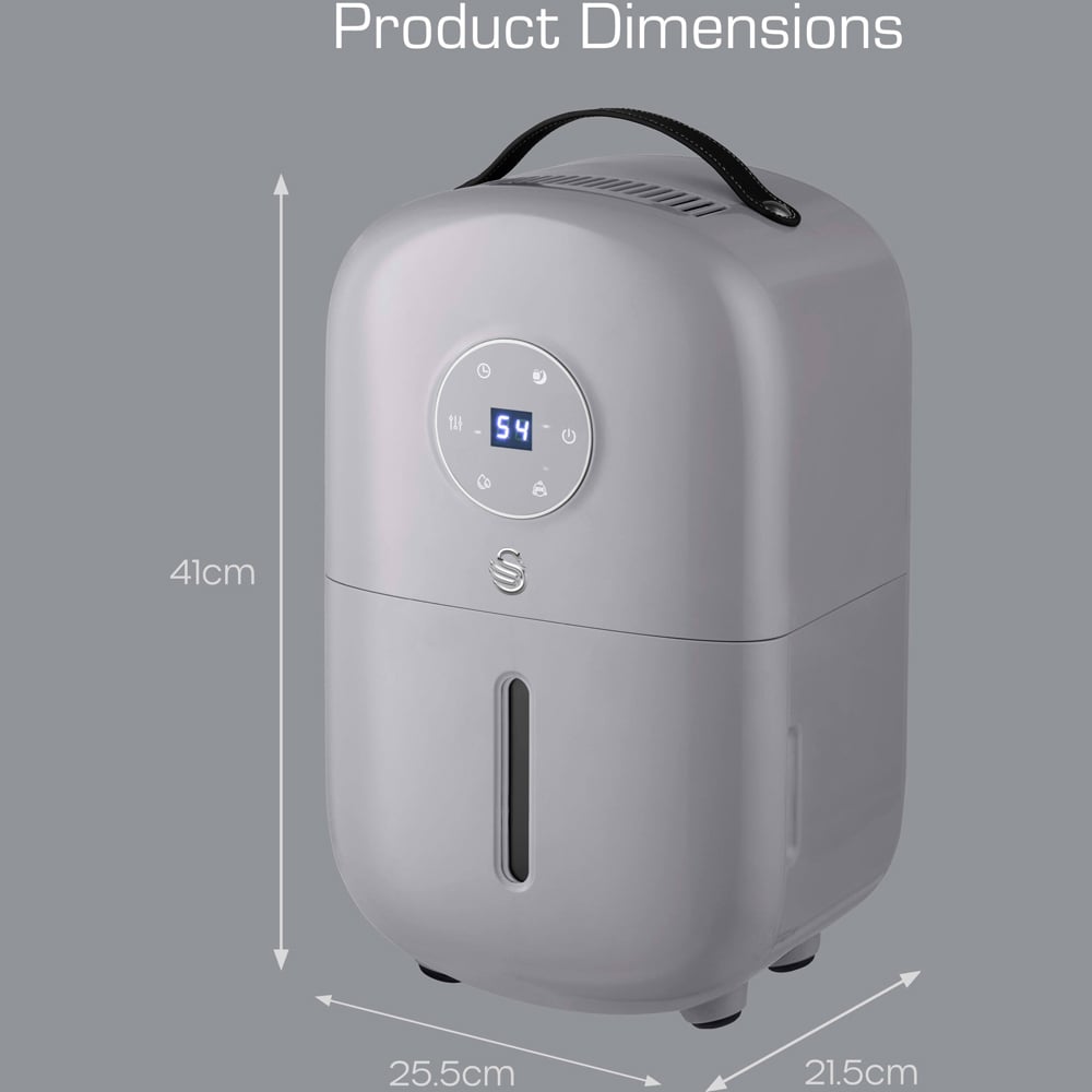 Swan Retro 5L Dehumidifier with 24 Hour Timer and 1.5 Water Tank Image 9