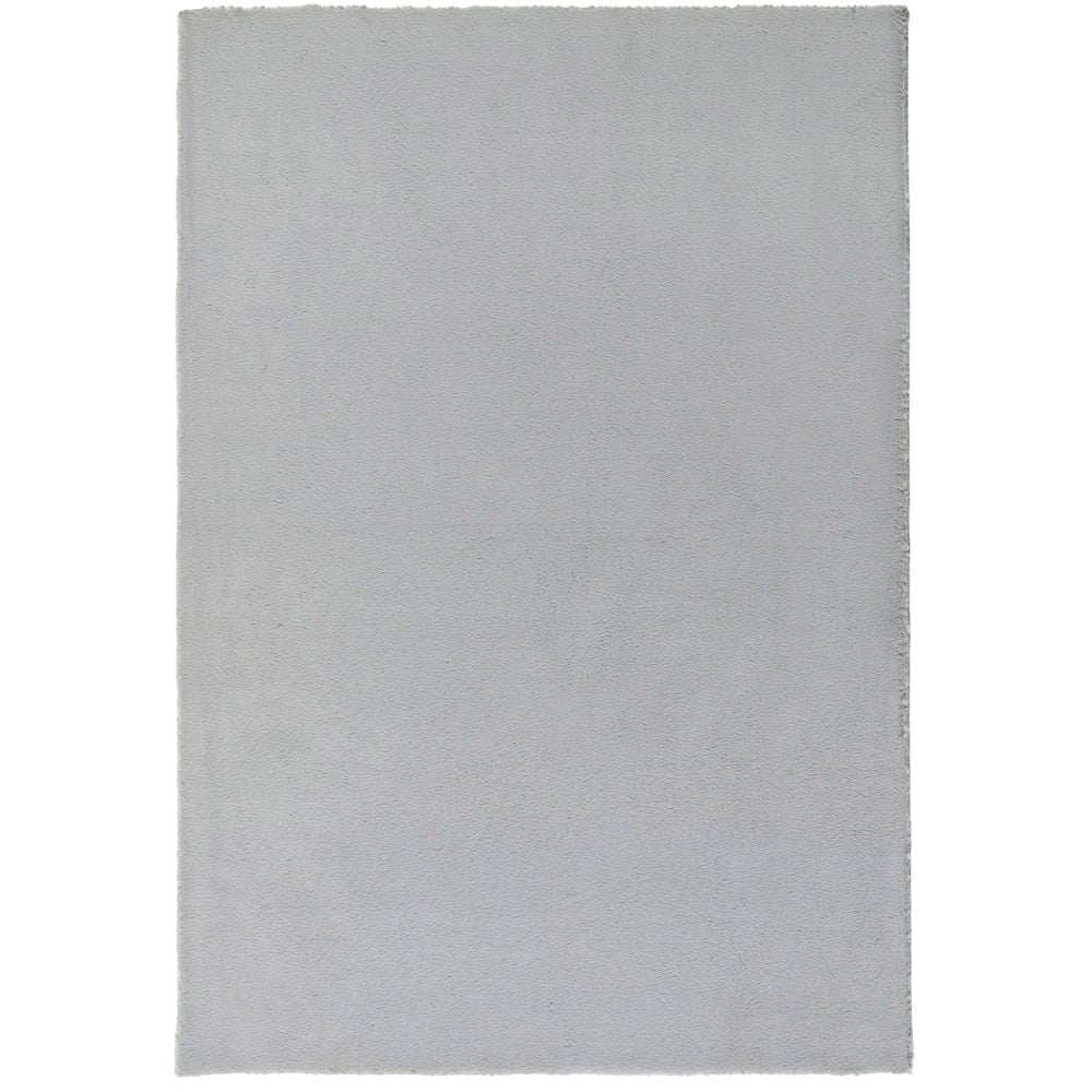 Origins My Washable Faux Fur Grey Rug 160 x 230cm Image 1