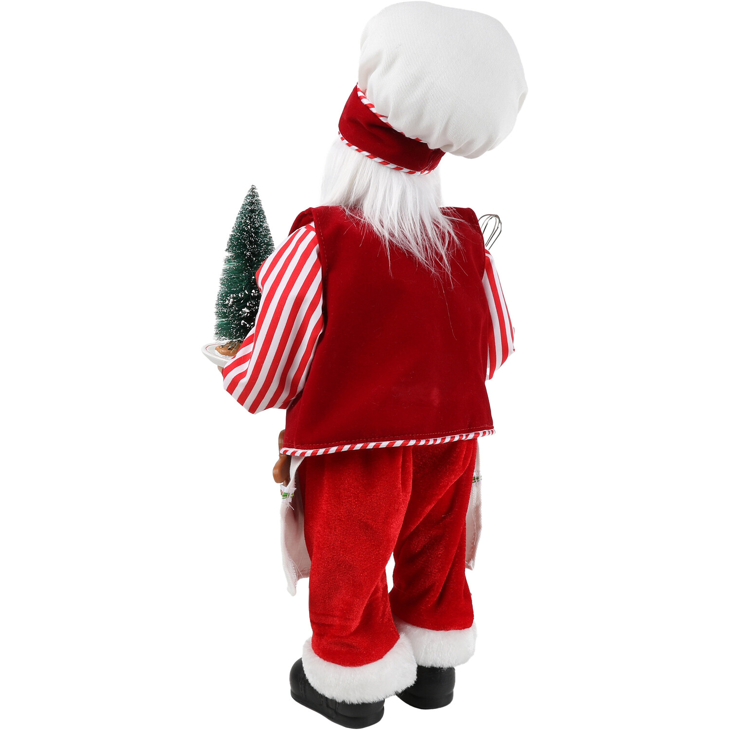 Standing Chef Santa - Red Image 3
