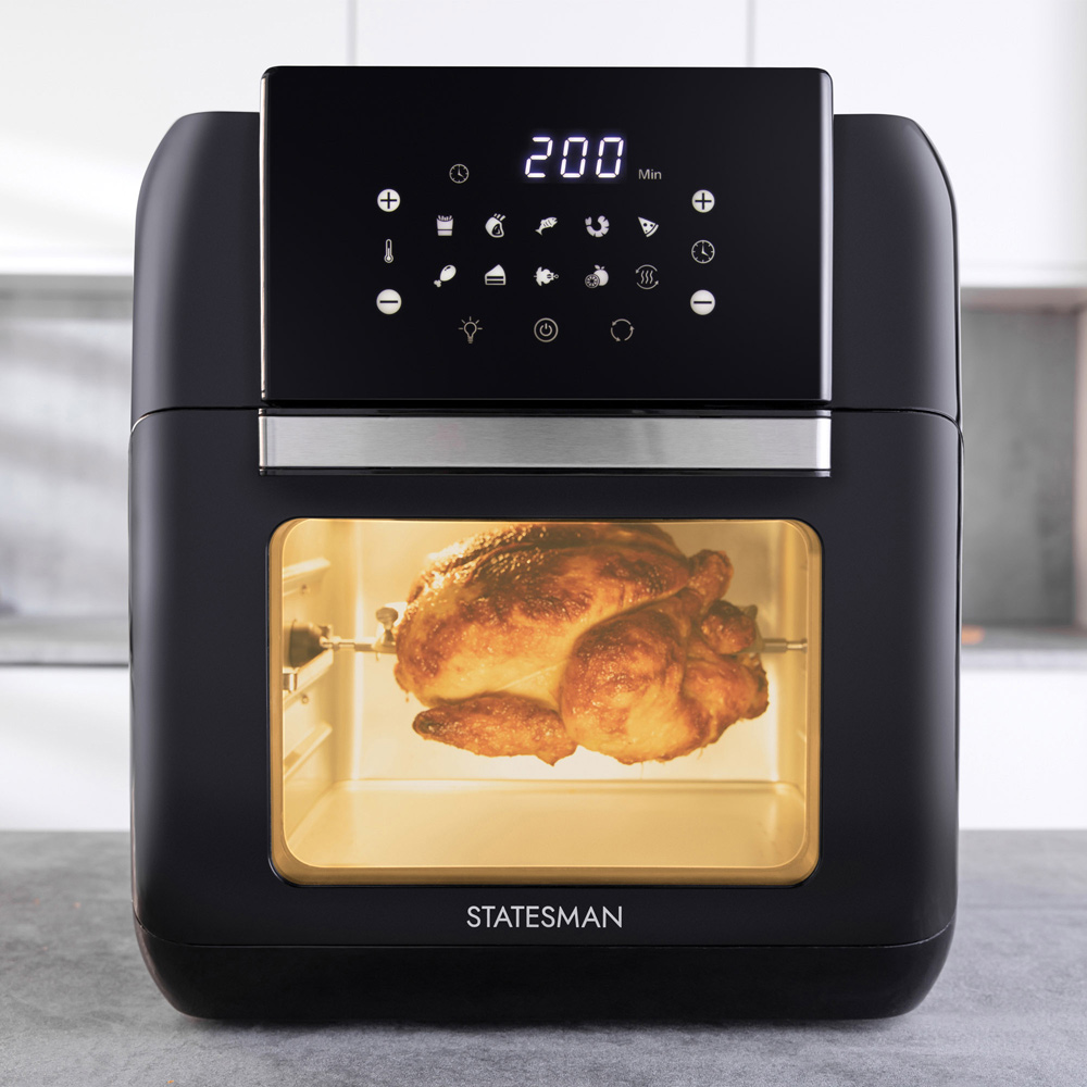 Statesman SKAO11015BK 11L 10-in-1 Digital Air Fryer Oven Image 7