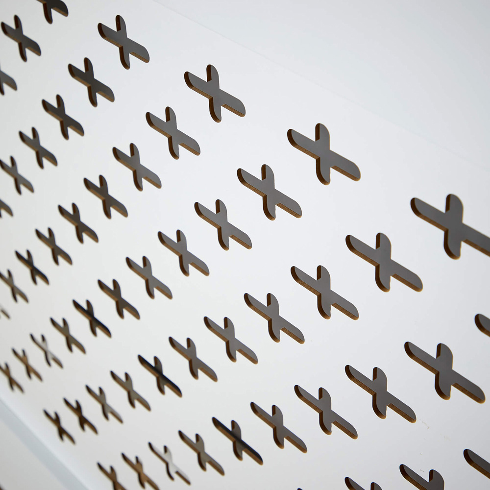 Home Source Crofton White Radiator Cover Unit XL Image 5