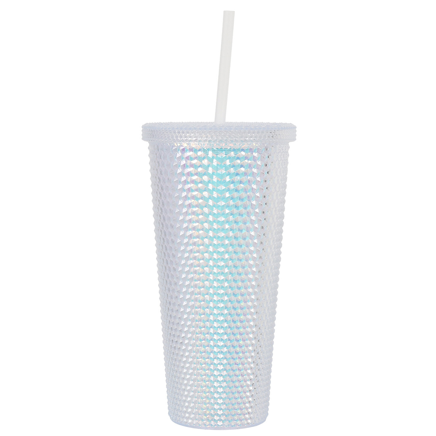 700ml Tumbler - Silver Iridescent Image 1