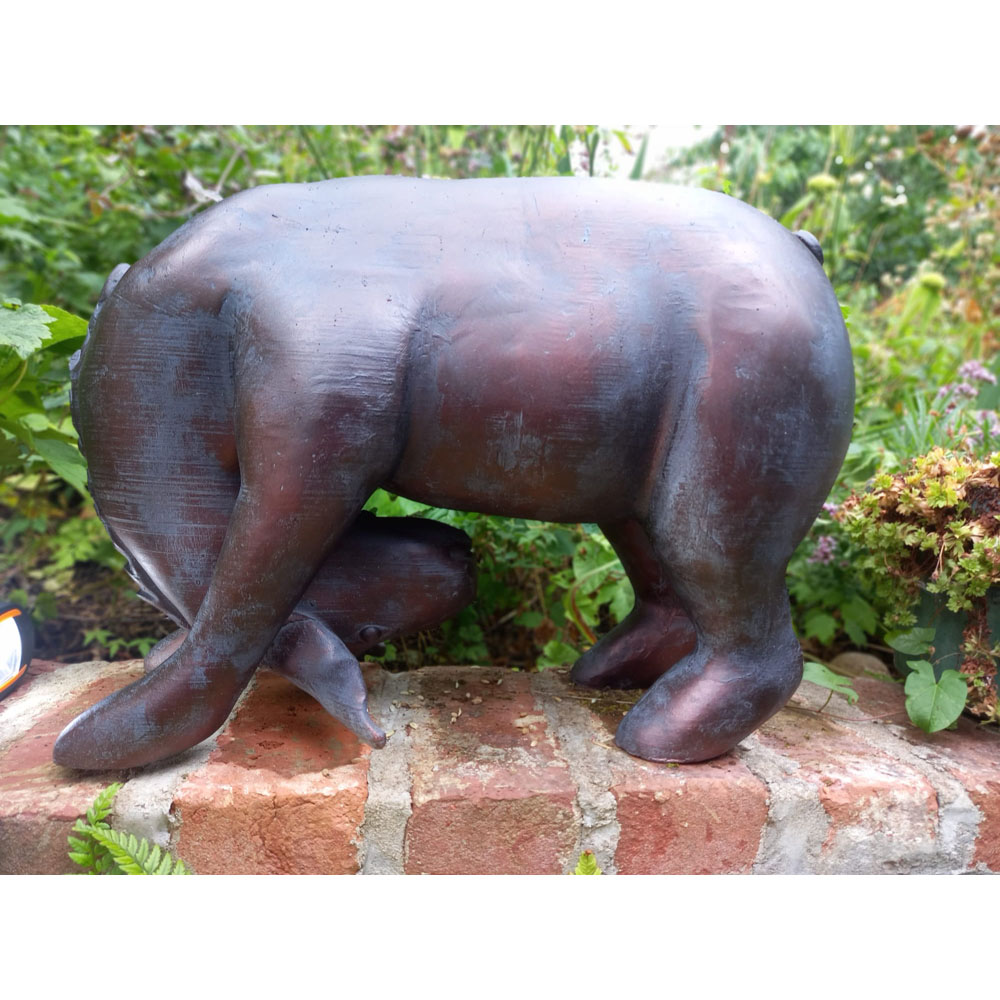 Inspirational Gifting Eeyore Polystone Resin Garden Ornament Large Image 5