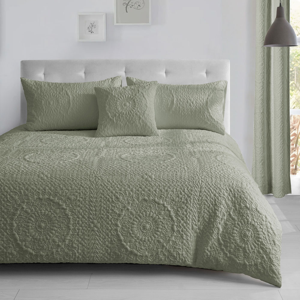 Velosso Winchester Double Sage Duvet Set Image 1