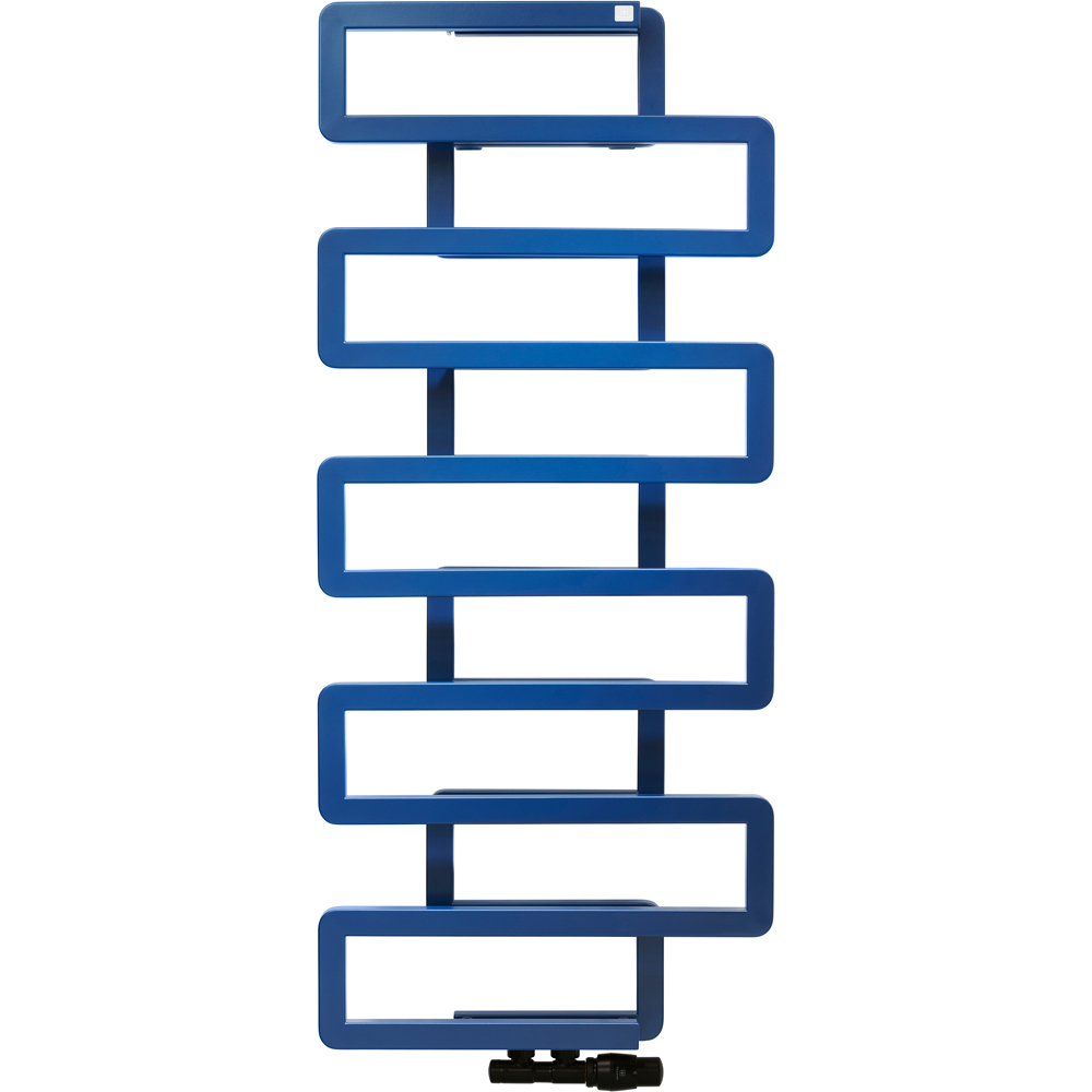 Terma Bookie Denim Blue Heated Towel Rail 1155 x 500mm Image 4