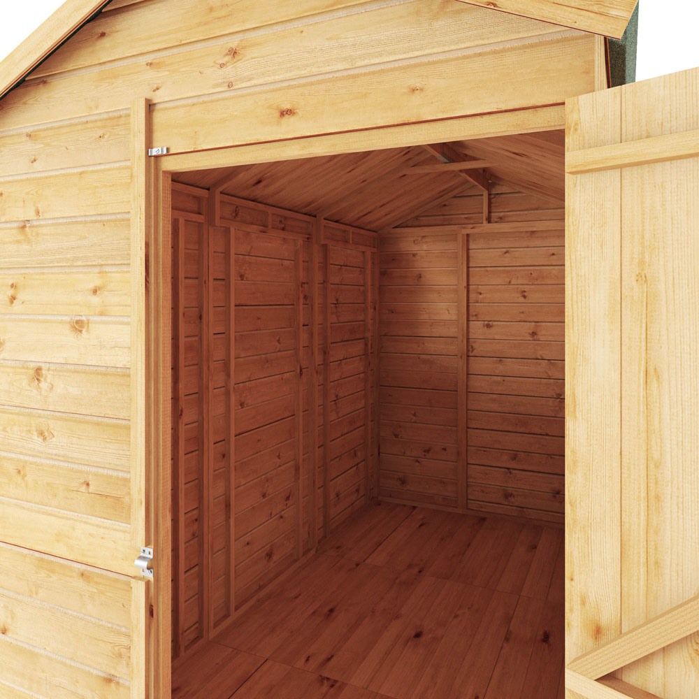 Mercia 9 x 5ft Modular Shiplap Apex Windowless Shed Image 5