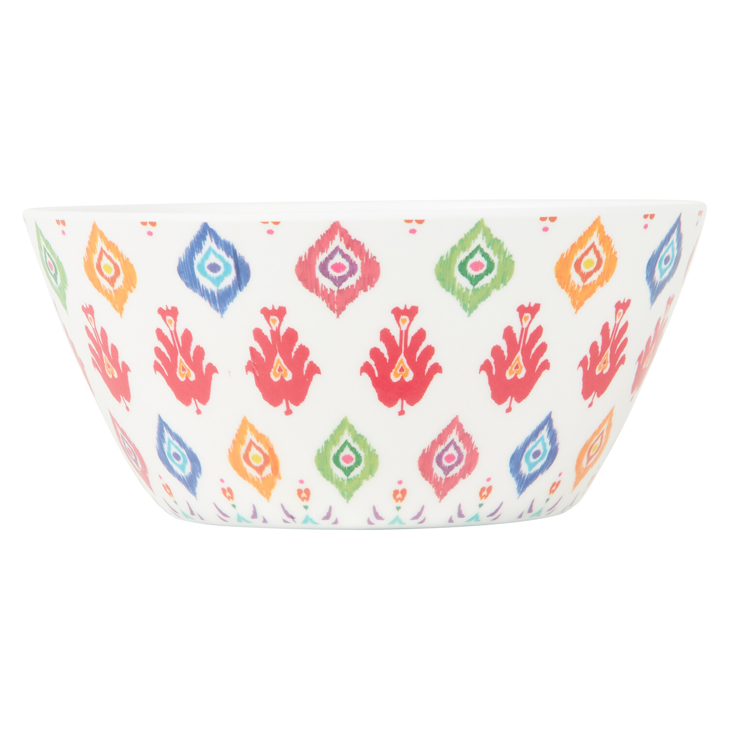 Sahara Brights Melamine Bowl - White / Bowl Image 2