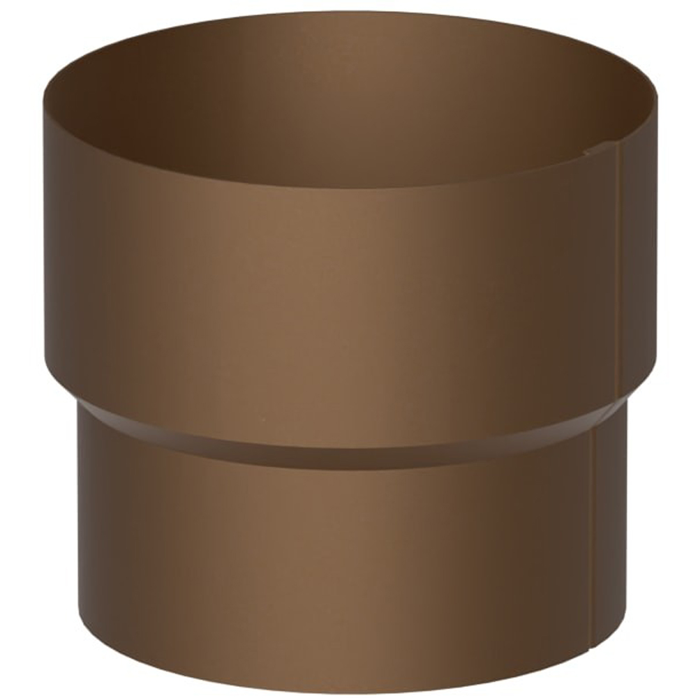 Galeco Steel Round Offset Downpipe Kit Copper Effect 87mm Image 4