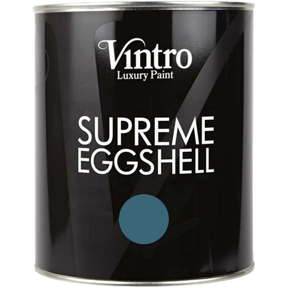 Vintro Paint French Navy Eggshell Paint 1L Image 2