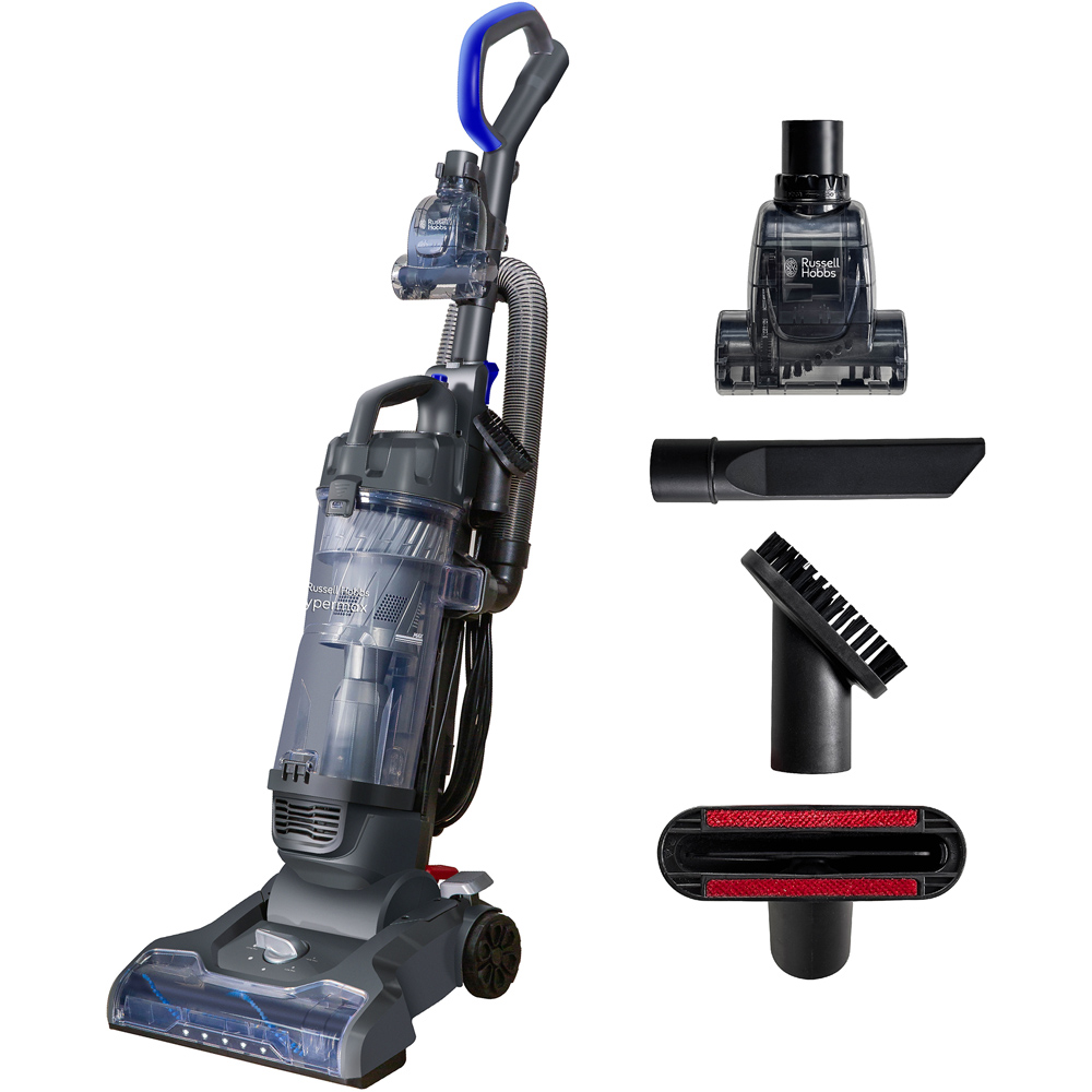 Russell Hobbs RHUV7001 Grey and Blue Hypermax Upright Vacuum Cleaner Image 3